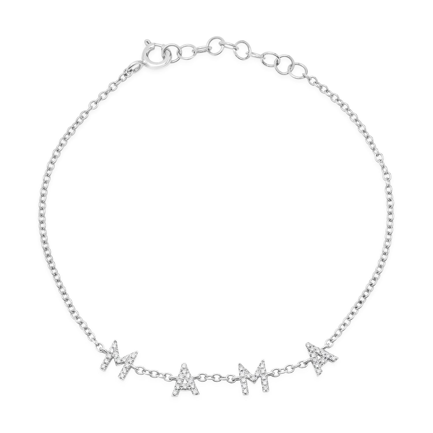 Mama Love Diamond Bracelet