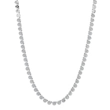 Sparkle & Smile Diamond Happy Face Tennis Necklace