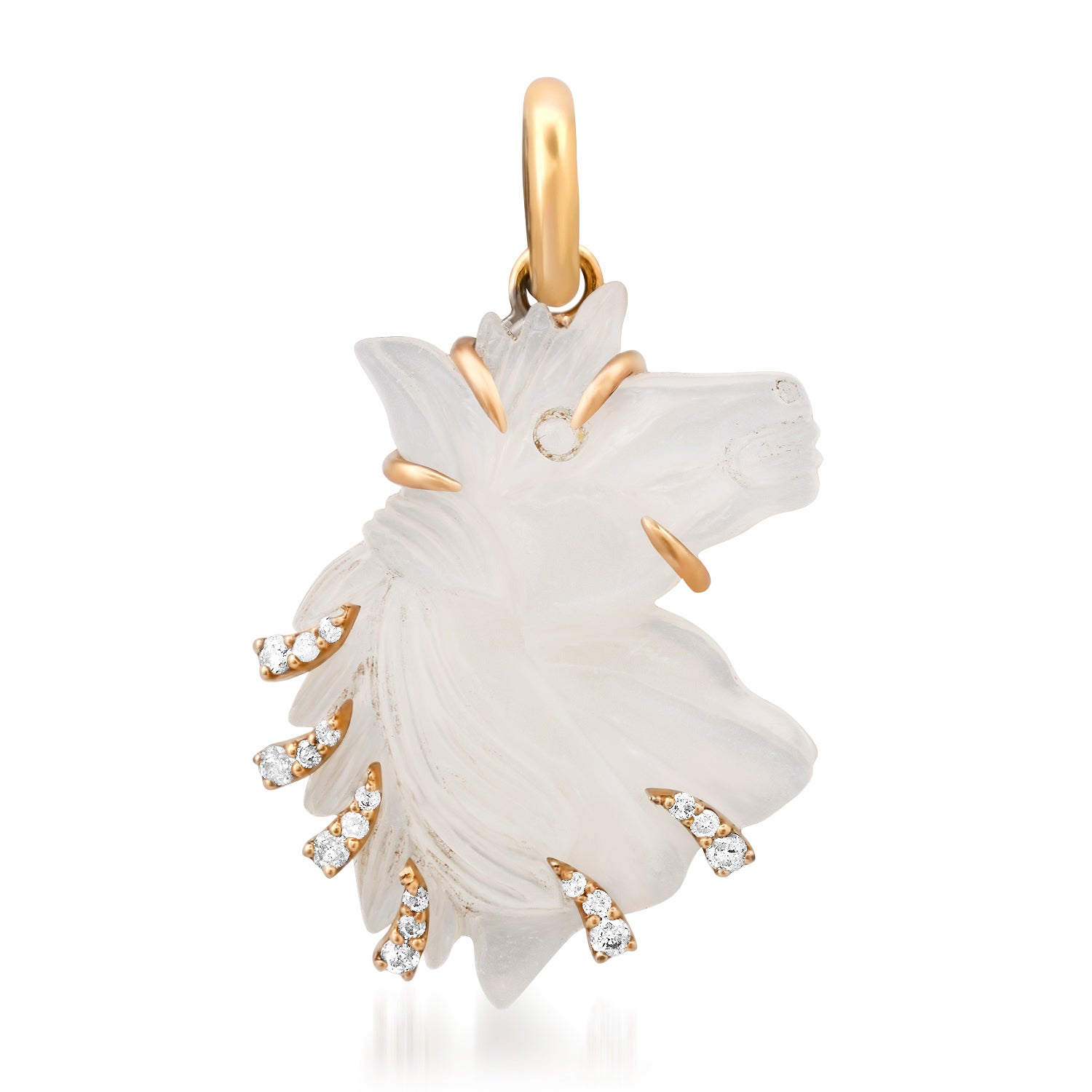 The Zoey Gemstone Pony Pendant