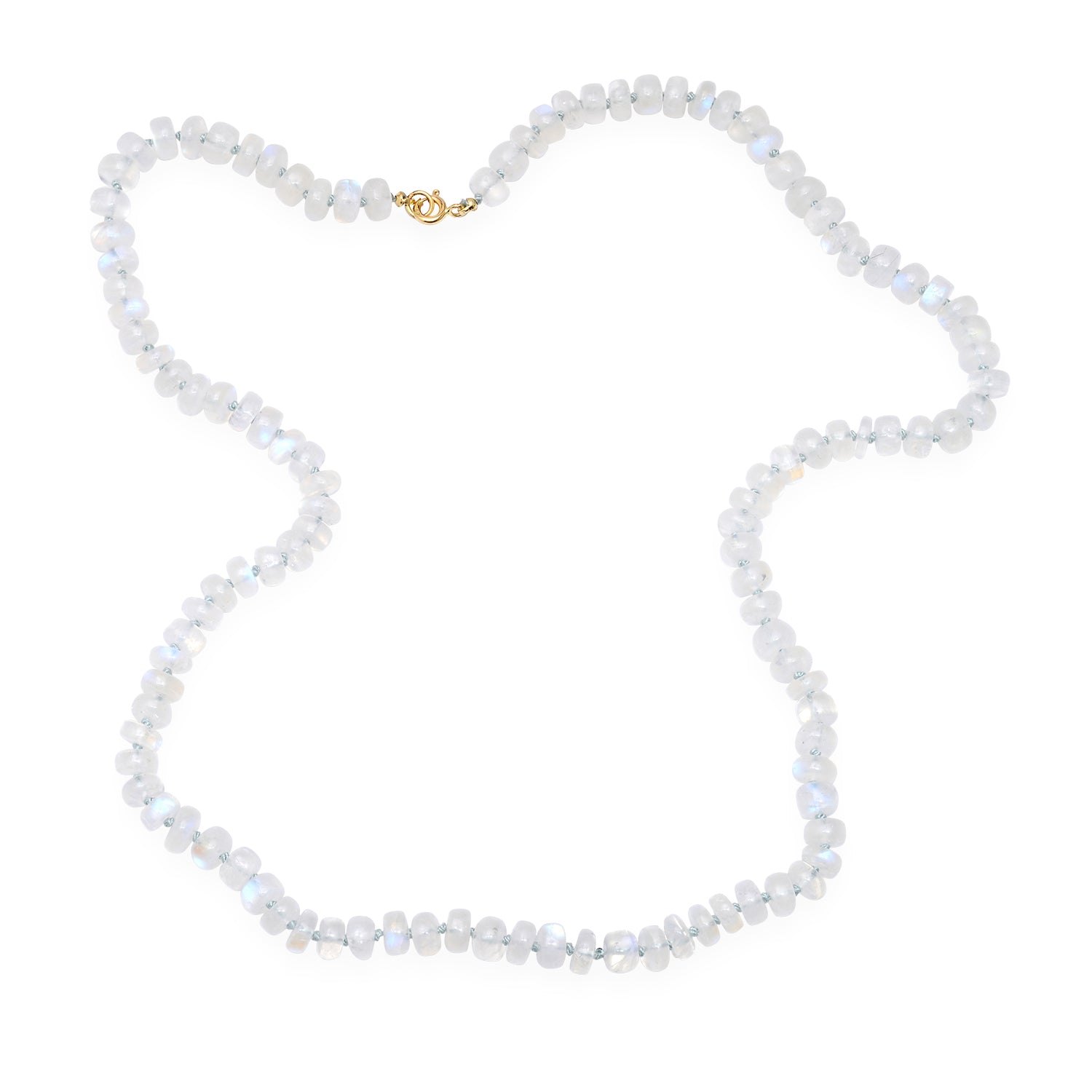 Moonstone Gemstone Beaded Necklace