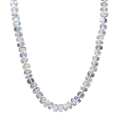Moonstone Gemstone Beaded Necklace