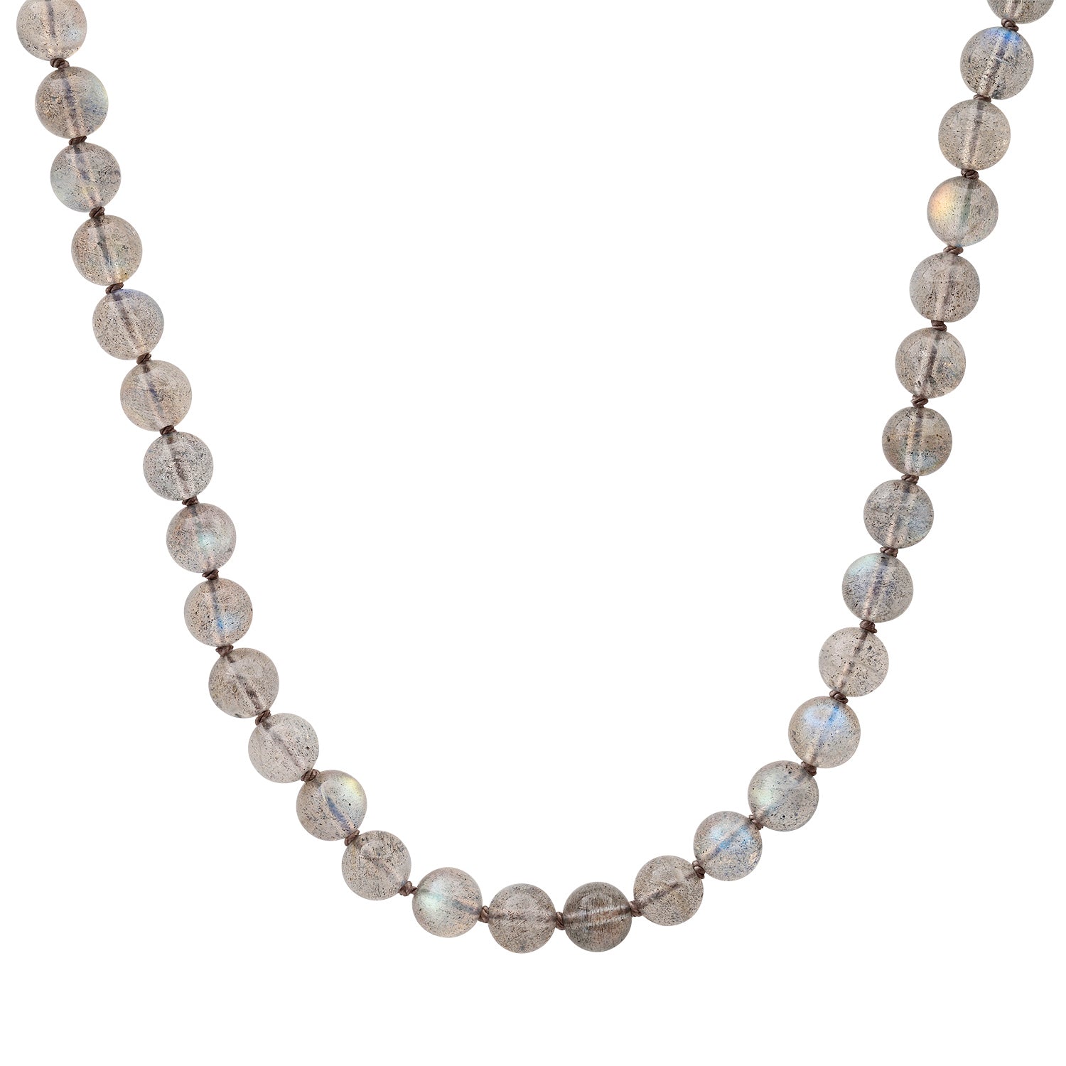 Labradorite Gemstone Beaded Necklace