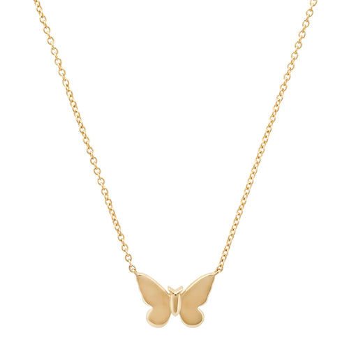 Mini Golden Butterfly Necklace