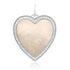 Jumbo Malachite or Mother of Pearl Heart Pendant