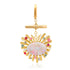 Australian Opal Divine Love Light Watch Fob Pendant 