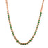 Emerald Goddess Square Collar Necklace