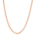 Lovely Linked Gold Chain Necklace & Diamond Clasp