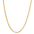 Lovely Linked Gold Chain Necklace & Diamond Clasp