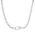 Lovely Linked Gold Chain Necklace & Diamond Clasp