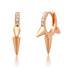 Diamond Huggies with Triple Spikes