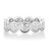 Gold & Diamond Smiley Face Eternity Band Ring