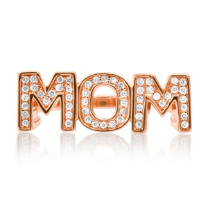 The Ultimate Diamond Mom Stacking Ring