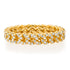 Pretty Diamond Pave Cuban Chain Stacking Ring