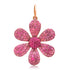 Fabulous Pink Sapphire Flower Charm