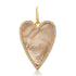 Mother Of Pearl Heart Charm