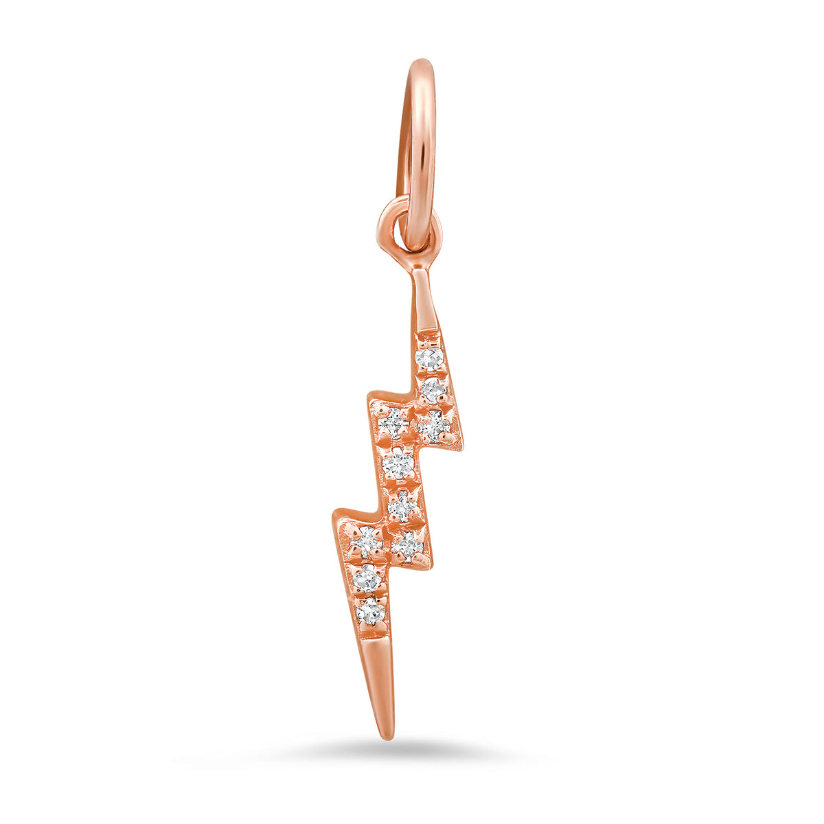 Mini Diamond Lightning Charm
