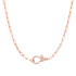 Hooked On You Micro Paperclip Chain Necklace