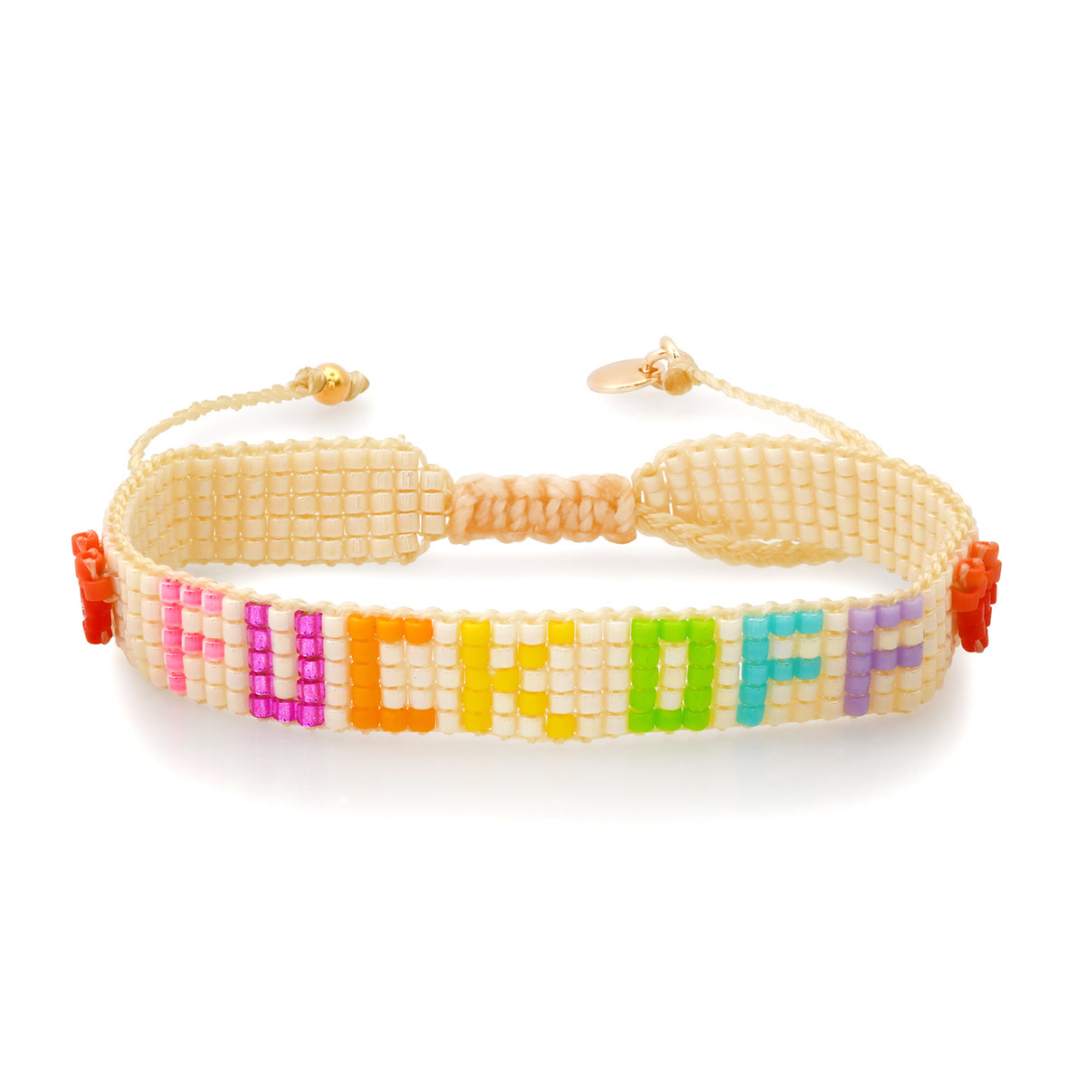 Fuck Off Adjustable Beaded Friendship Bracelet