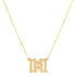 High Polish Old English Angel Hour Necklace