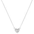 Micro Diamond Illusion Heart Necklace