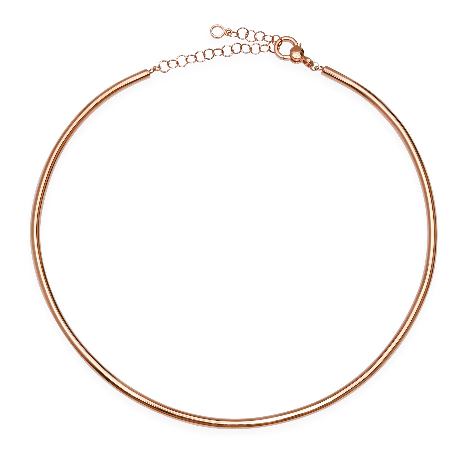 Glimmer Gold Collar Choker Necklace