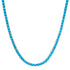 Mighty Full Length Turquoise Tennis Necklace