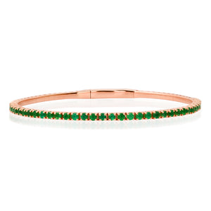 Eternally Glowing Emerald Flex Bracelet