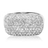 Diamond Drenched Statement Dome Ring