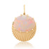 Large Fluted Joy Light Charm with Australian Opal