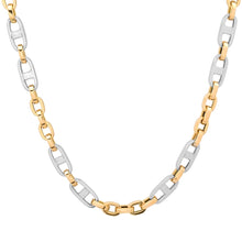 Luxe Link & Mariner Two-Tone Chain Necklace