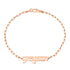 Customizable Old English Name Chain Bracelet