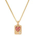 Ripple Heart Amulet