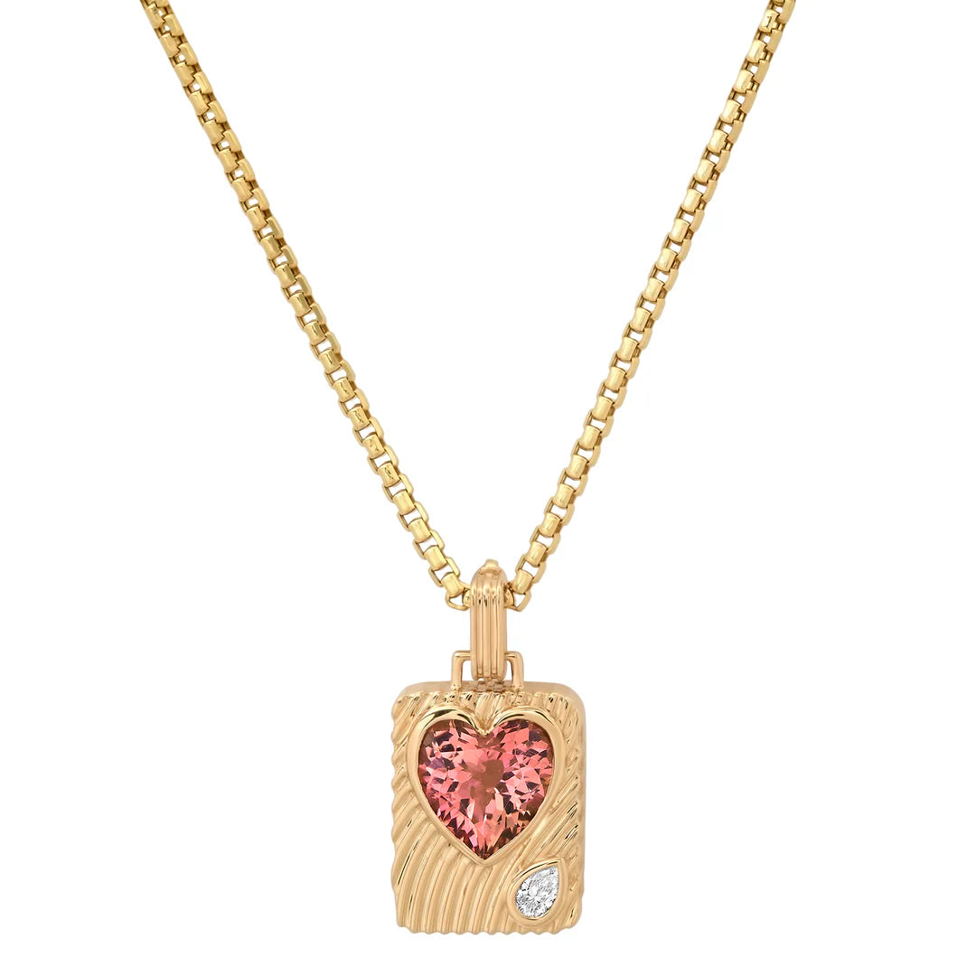 Ripple Heart Amulet