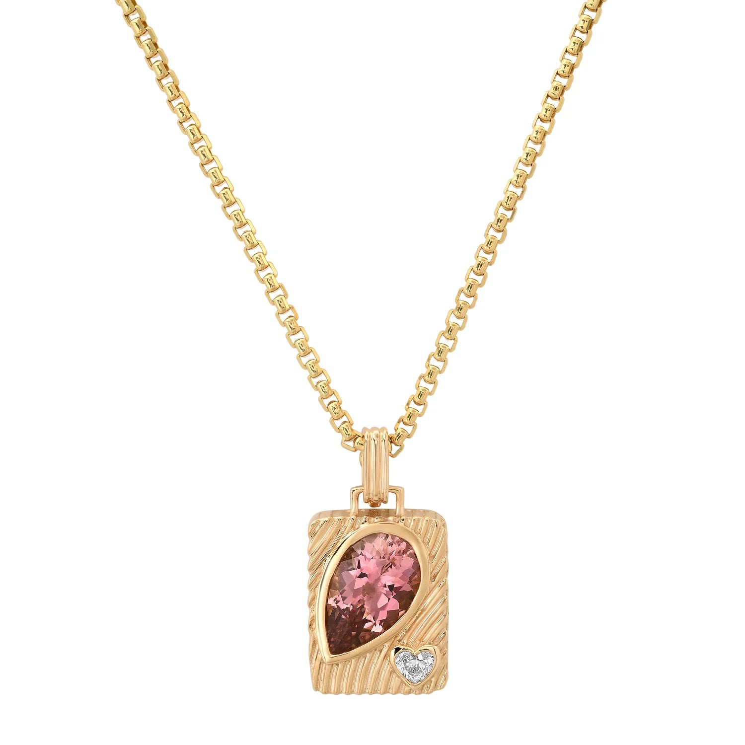 Ripple Pear Amulet