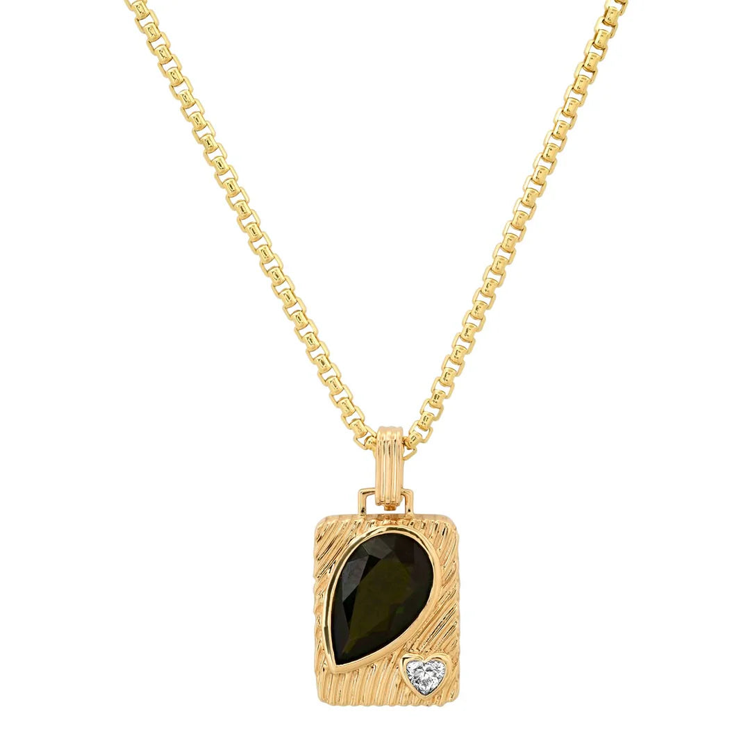 Ripple Pear Amulet