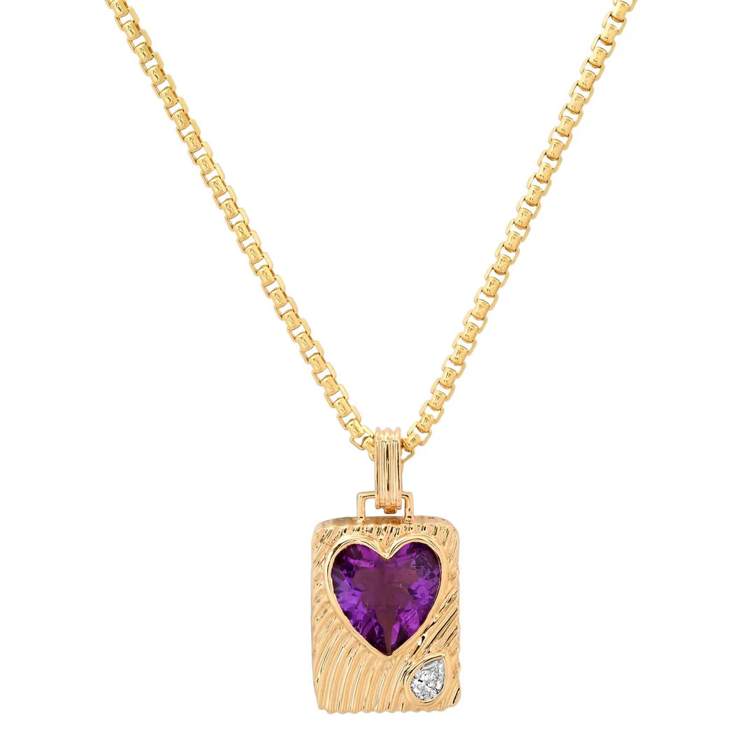 Ripple Heart Amulet