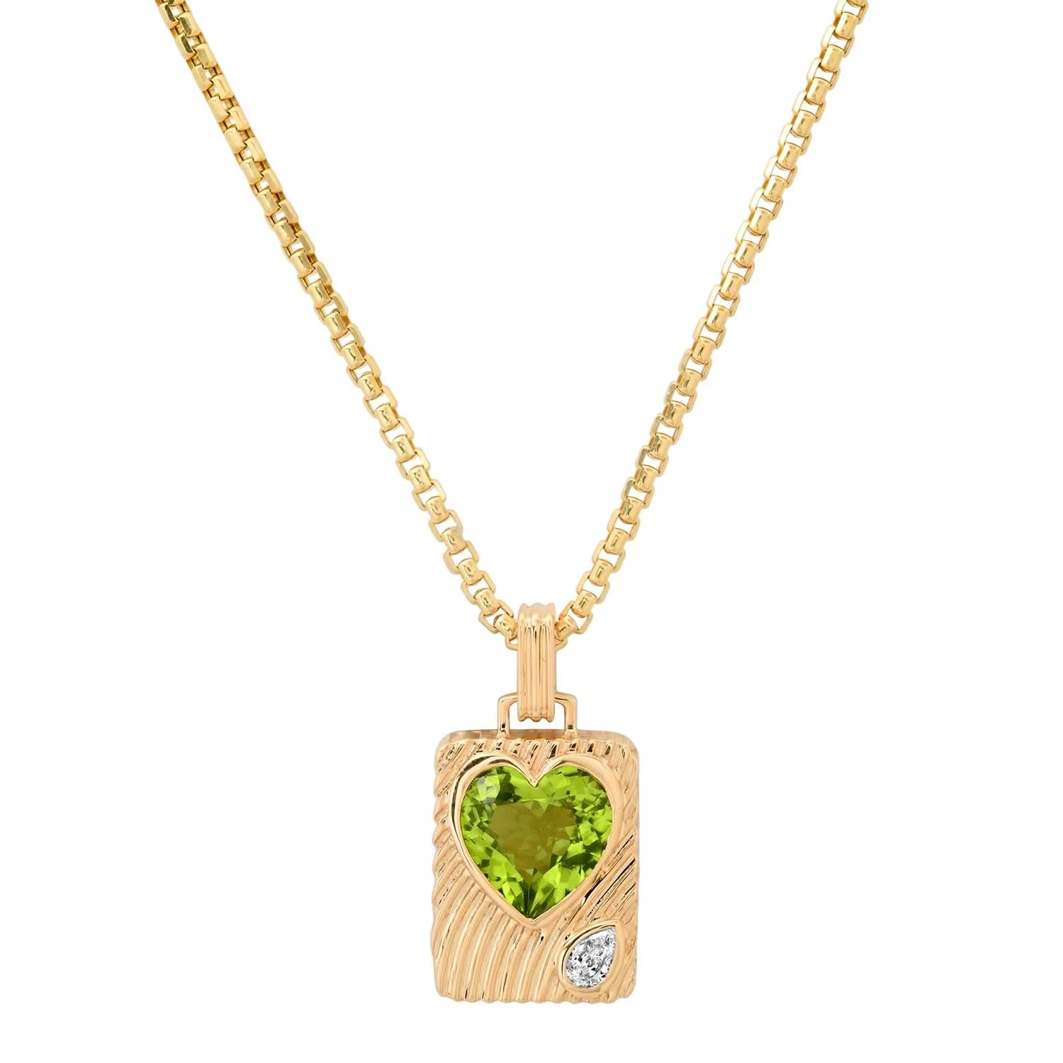 Ripple Heart Amulet