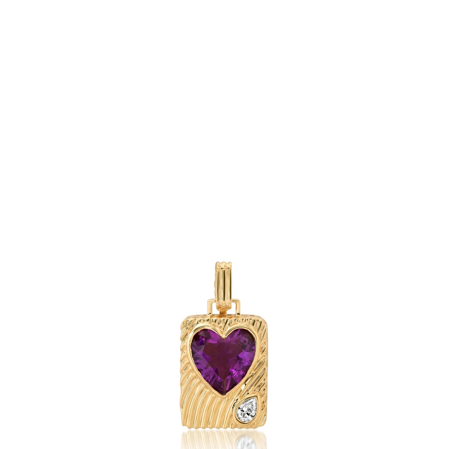 Ripple Heart Amulet