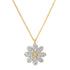 Milestones by AB for Eriness Large Diamond Daisy Necklace