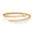 Slithering Segmented Diamond Snake Flex Bangle Bracelet