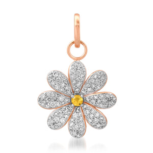 Milestones by AB for Eriness Diamond Daisy Pendant