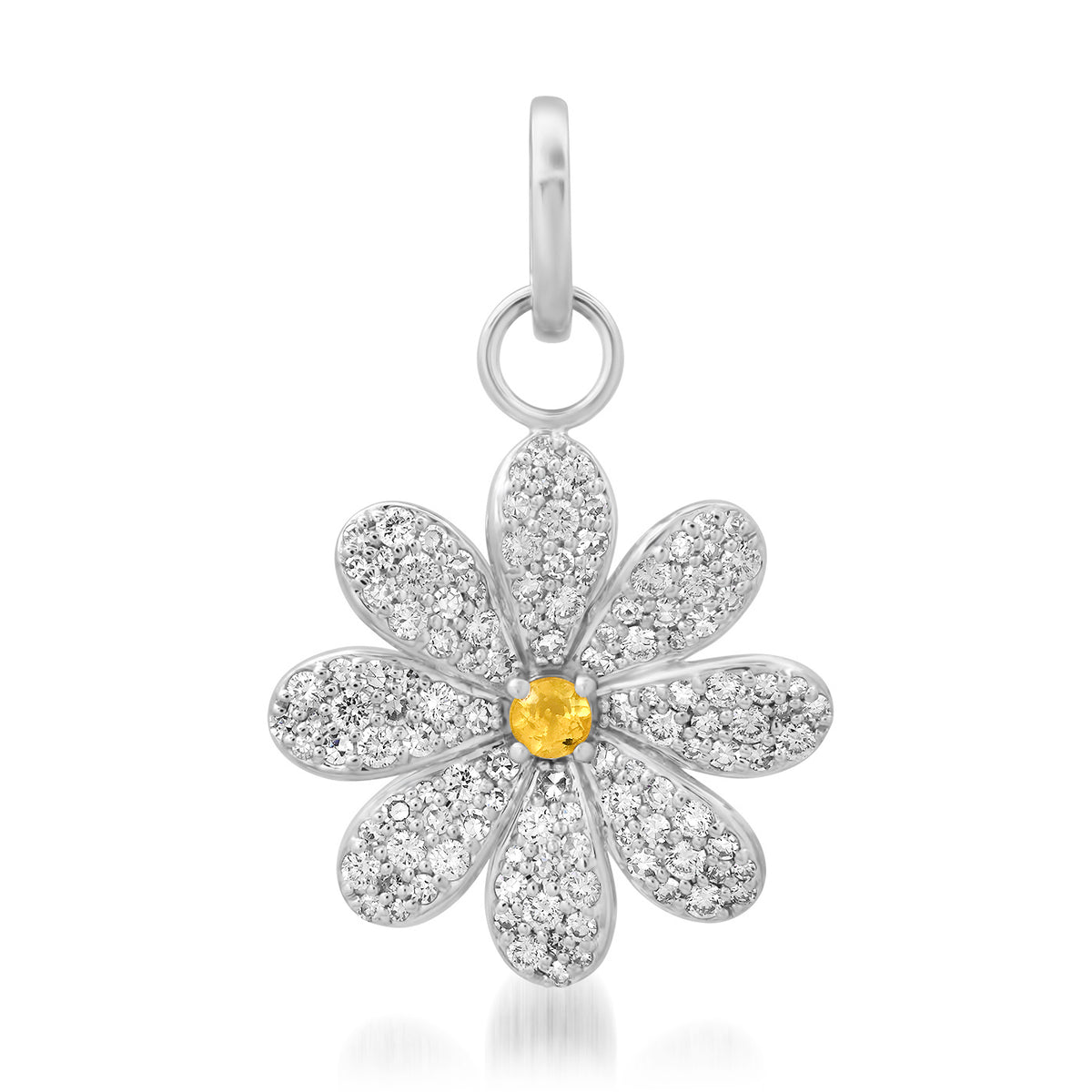 Milestones by AB for Eriness Diamond Daisy Pendant