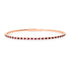 Ruby & Diamond Eternity Flex Bracelet