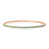 Emerald & Diamond Eternity Flex Bracelet