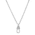 Glitzy Gold Chain with Diamond Enhancer Drop Clip