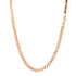 Square Gold Collar Necklace with Diamond Spikes