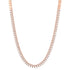 Drops of Diamond Pave Marquise Tennis Necklace
