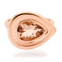 Bezel Set Chic & Sleek Morganite Statement Ring