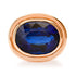 Oval Bezel Set Kyanite Statement Ring