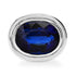 Oval Bezel Set Kyanite Statement Ring